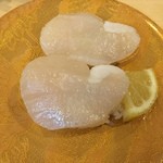 京寿司 - 本日のおすすめ たいらぎ貝 ４８０円
      ２０１６年３月１６日