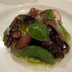 真蛸の香草蒸しジュレ添え