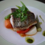 オナーズヒル軽井沢クラブハウス プリミエール - ランチのお魚　黒ムツのポワレ