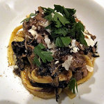 鴨の煮込みのタリアテッレ