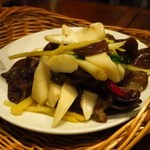 蓮香 - 自然薯、生キクラゲ香り炒め