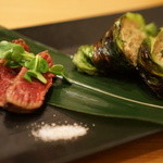 うえだや - たたきとキャベツ餃子【2016.3月再訪】4320円コース