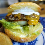 15℃ - ベーコンチーズバーガー　