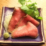 肉家 桜真 - ローストビーフ