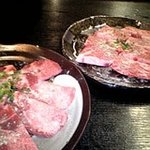 花たれひろ - ﾀﾝ塩＆塩ｶﾙﾋﾞ・たれ盛