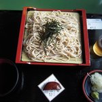 ざるそば　更科そば