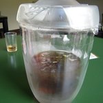 四季紙 - たっぷりの冷たいお茶がうれしい。 (*^-^*)/