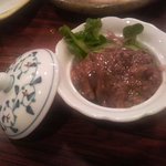 酒楽座 山三 - カキの塩辛