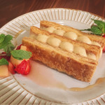 雨音珈琲 - ミルフィーユ650円