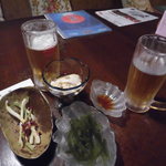 琉球の風 波照間 - 3本柱は島らっきょう、海ぶどう、ジーマミー豆腐～オリオンビール生中は欠かせない！2016年