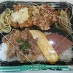 Waka Shamo - からあげ&チキン南蛮のお弁当￥400
