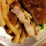 アラスカ - 衣薄めなのがアラスカポークカツレツの特徴！