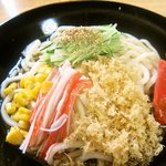 三谷屋 - 冷やしたぬきうどん