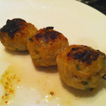 アヒル - 塩つくね。ゆずの香りが◎