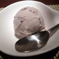 旬菜ステーキ処 らいむらいと - ランチについてくるアイス