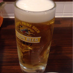 生ビール (300円)