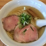 自家製麺 のぼる - しおそば（\700）