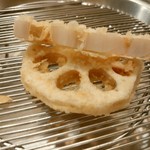 てんぷらと和食 山の上 - レンコン