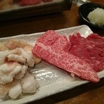 江戸牛 - おまかせ盛！モツもあるぜよ！