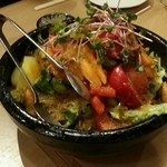 食彩一番 - 【土鍋御飯コース】サラダ