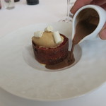 プレヴナンス - 28年2月　バニラ、宇和島ブラッドオレンジ　チョコソースを掛けて