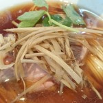 中華そば カリフォルニア - 牛蒡(2016.03)