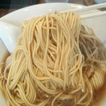 中華そば カリフォルニア - 麺(2016.03)