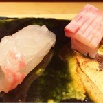 くろ﨑 - 2016.3.  天草産 鯛と福岡産 石鯛