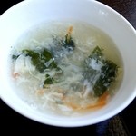中華料理 瑩家 - 玉子スープ