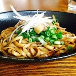 鉄板呑み屋ブッチャー - このまま食べても甘めの味がついてます！