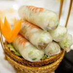 Hanoi - 2016.3 ゴイクォン（2本630円）海老と豚肉入り生春巻