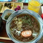 Resutoin Keyaki - 山菜そば定食