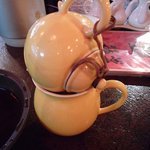 池袋 茶舘 - 凍頂烏龍茶♪こんな風に淹れるんですね～。