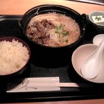 もと川 - 肉鍋うどん定食