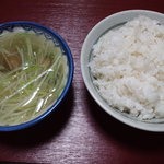 牛たん 太助 - テールスープ＆麦飯