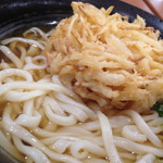 Kanonji Udon - かき揚げうどん「大」(561円)を頂きました。