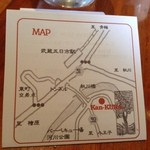 cafe-dining Kan-KURA - マップ
