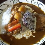 ハンバーグカレー(大盛)