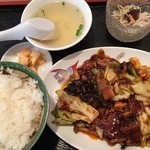 中国料理 青山 - 日替わり（回鍋肉）