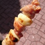 惣菜かざま - 焼き鳥ニンニク(塩)