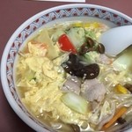 中国料理 青山 - 五目野菜とろみソバ