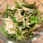 もつ焼き ねぎぼうず - H28.03.16 お通し「サラダ」