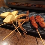 有機野菜×チーズフォンデュ KOBU - 串！これはない方が良いくらいです＾＾；