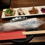 有機野菜×チーズフォンデュ KOBU - 前菜の量がもっとあると＾＾；