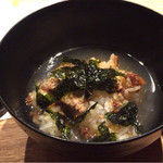 神楽坂 翔山亭 黒毛和牛贅沢重専門店 - お茶漬け