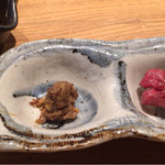 神楽坂 翔山亭 黒毛和牛贅沢重専門店 神楽坂本店 - しぐれ煮と寿司