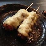 和鶏屋 - H.28.3.17.夜 つくねチーズ(タレ) @180円税別