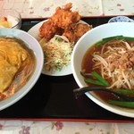 福龍亭 - ラーメン定食(台湾ラーメン)