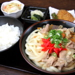 淀屋橋 まめだ - とん汁うどん定食