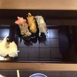 Sushi Hourai - カニミソ、ウニ、シラウオ